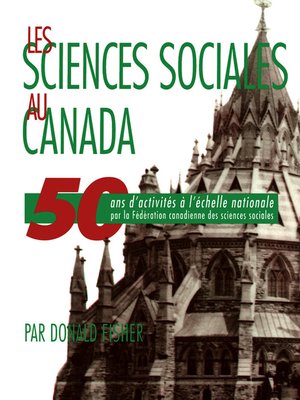 cover image of Les sciences sociales au Canada
